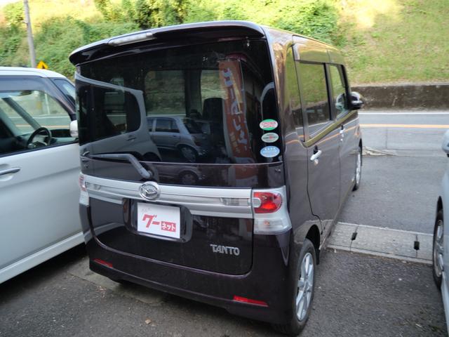 タント カスタムＸ　ナビ　フルセグ　左側電動スライドドア　オートエアコン　ＥＴＣ　電動格納ミラー　プライバシーガラス　セキュリティ　純正１４インチアルミホイール（5枚目）