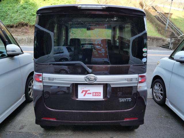 タント カスタムＸ　ナビ　フルセグ　左側電動スライドドア　オートエアコン　ＥＴＣ　電動格納ミラー　プライバシーガラス　セキュリティ　純正１４インチアルミホイール（6枚目）