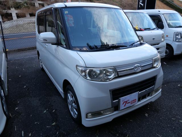 タント カスタムＸ　スマートキー　ＥＴＣ　ＣＤ　オートエアコン　左側電動スライドドア　電動格納ミラー　ルームイルミネーション　電動格納ミラー　プライバシーガラスセ　キュリティ（4枚目）