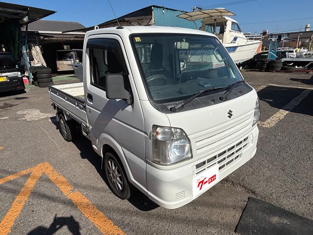 キャリイトラック KCエアコン・パワステ セレクト4WD車 ディスプレイオーディオ バックモニター 荷台ガード 荷台マット エアコン パワーステアリング(4枚目)