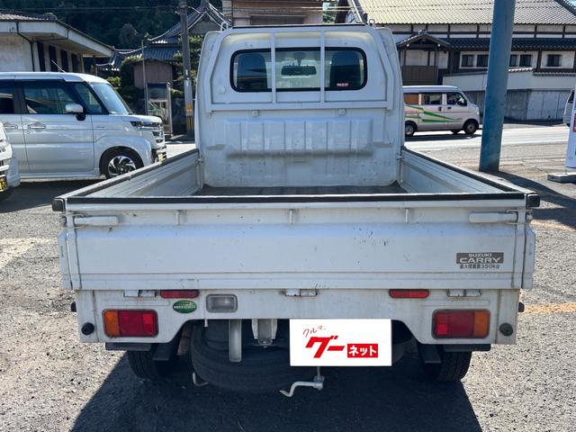 キャリイトラック KCエアコン・パワステ セレクト4WD車 ディスプレイオーディオ バックモニター 荷台ガード 荷台マット エアコン パワーステアリング(7枚目)