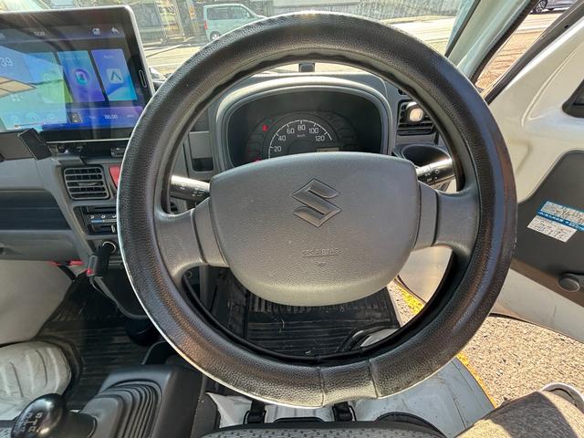 キャリイトラック KCエアコン・パワステ セレクト4WD車 ディスプレイオーディオ バックモニター 荷台ガード 荷台マット エアコン パワーステアリング(25枚目)