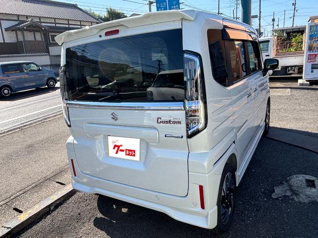 スペーシアカスタム ハイブリッドXS ナビ フルセグ 全方位モニター ブレーキサポート 両側電動スライドドア ステアリングヒーター シートヒーター パワーステアリング(6枚目)