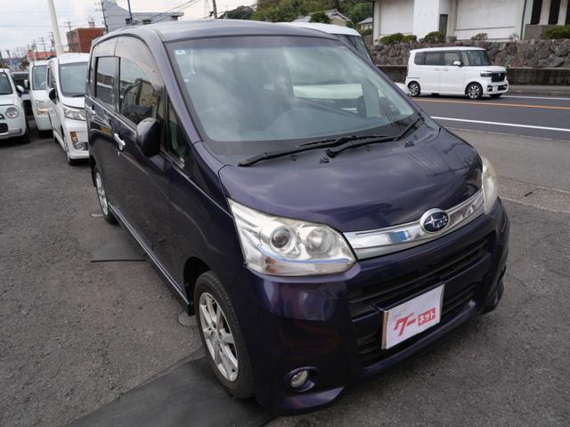 ステラ カスタムRリミテッド ナビ フルセグ バックモニター スマートキー プッシュスタート ETC オートエアコン エコアイドル 純正14インチアルミホイール(4枚目)