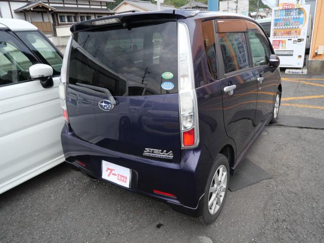 ステラ カスタムRリミテッド ナビ フルセグ バックモニター スマートキー プッシュスタート ETC オートエアコン エコアイドル 純正14インチアルミホイール(5枚目)