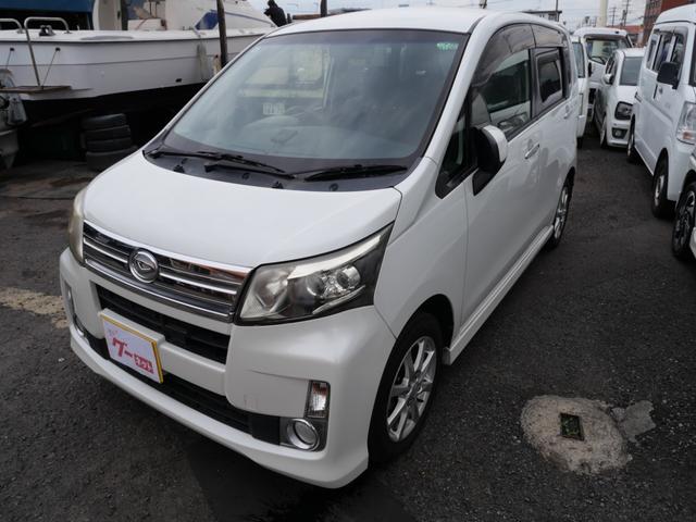 ムーヴ カスタム　Ｘ　ＳＡ　ＣＤ　スマートキー　プッシュスタート　トラクションコントロール　ＥＴＣ　オートエアコン　電動格納ミラー　パワーステアリング（2枚目）