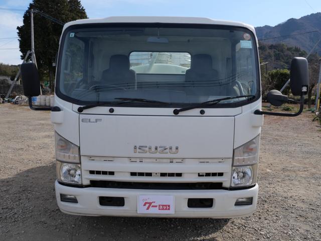 エルフトラック 　４トン　衛生車　バキュームカー　ナビ　バックモニター　エアコン　パワーステアリング　パワーウィンドウ　エアバッグ（3枚目）