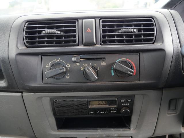 ミニキャブトラック ベースグレード　エアコン　パワーステアリング　三方開　荷台ガード　ラジオ（18枚目）