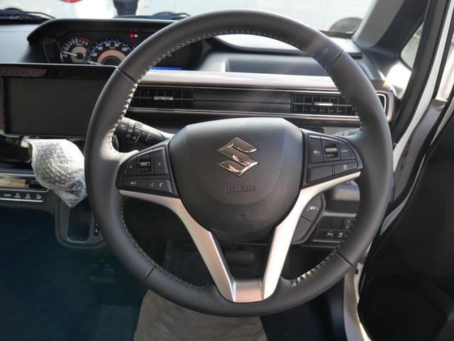 ワゴンRカスタムZ ハイブリッドZX 届け出済み未使用車 スマートキー プッシュスタート デュアルカメラサポート シートヒーター オートエアコン トラクションコントロール パーキングセンサー(7枚目)