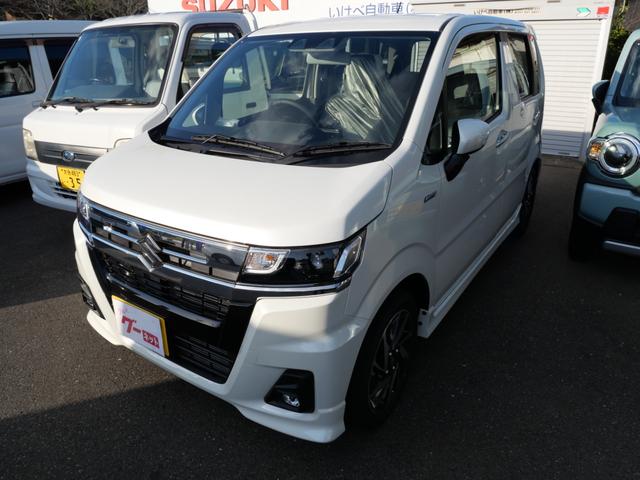 ワゴンRカスタムZ ハイブリッドZX 届け出済み未使用車 スマートキー プッシュスタート デュアルカメラサポート シートヒーター オートエアコン トラクションコントロール パーキングセンサー(14枚目)