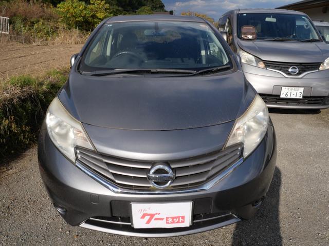 ノート Ｘ　インテリジェントキー　プッシュスタート　ナビ　バックモニター　フルセグ　ＥＴＣ　電動格納ミラー　オートエアコン　純正１４インチアルミホイール（14枚目）