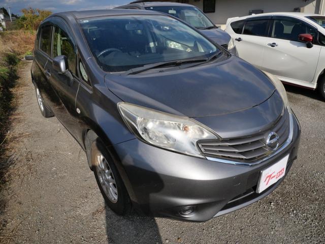 ノート Ｘ　インテリジェントキー　プッシュスタート　ナビ　バックモニター　フルセグ　ＥＴＣ　電動格納ミラー　オートエアコン　純正１４インチアルミホイール（15枚目）