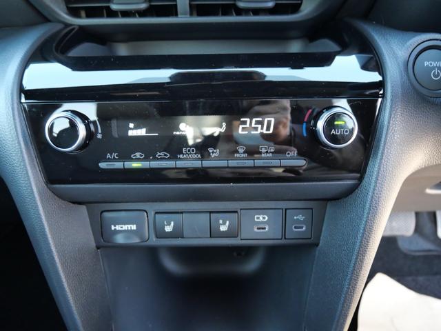 ヤリスクロス ハイブリッドZ 登録済み未使用車 スマートキー プッシュスタート ナビ フルセグ 全方位モニター ETC シートヒーター ステアリングヒーター 全方位モニター(8枚目)