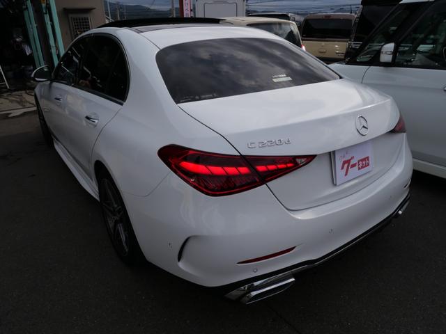 Ｃクラス Ｃ２２０ｄアバンギャルド　ナビ　全方位モニター　フルセグ　本革パワーシート　グラスルーフ　ＥＴＣ　ＡＭＧ１８インチアルミホイール　パワーステアリング（19枚目）