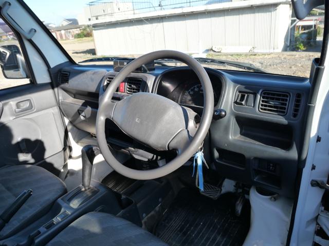 キャリイトラック ＫＣエアコン・パワステ　セレクト４ＷＤ車　エアコン　パワーステアリング　記録簿　ラジオ　三方開（5枚目）