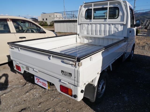 キャリイトラック ＫＣエアコン・パワステ　セレクト４ＷＤ車　エアコン　パワーステアリング　記録簿　ラジオ　三方開（18枚目）