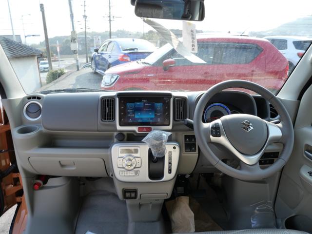 エブリイワゴン PZターボ 届け出済み未使用車 スマートキー プッシュスタート ディスプレイオーディオ バックモニター オートエアコン ブレーキサポート 左側電動スライドドア パーキングセンサー(5枚目)