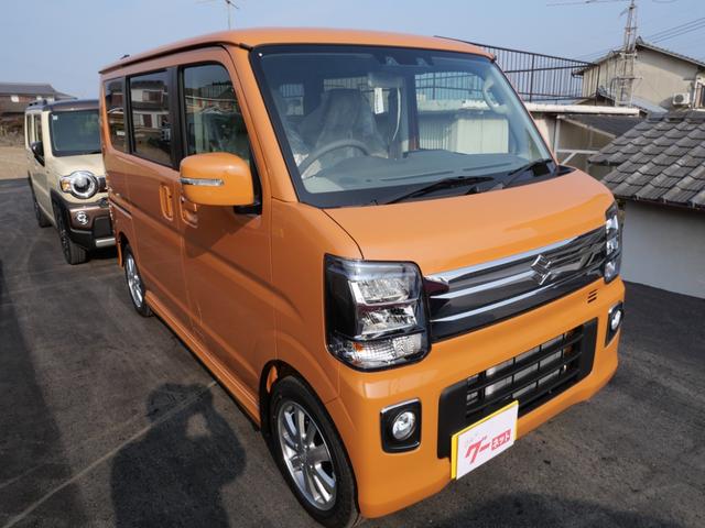 エブリイワゴン PZターボ 届け出済み未使用車 スマートキー プッシュスタート ディスプレイオーディオ バックモニター オートエアコン ブレーキサポート 左側電動スライドドア パーキングセンサー(18枚目)