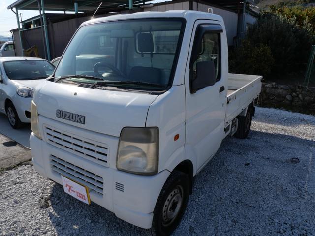 キャリイトラック ＫＣエアコン・パワステ　セレクト４ＷＤ車　エアコン　パワーステアリング　三方開　ラジオ　荷台マット　ライトレベル調節（5枚目）