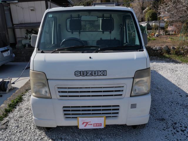 キャリイトラック ＫＣエアコン・パワステ　セレクト４ＷＤ車　エアコン　パワーステアリング　三方開　ラジオ　荷台マット　ライトレベル調節（6枚目）