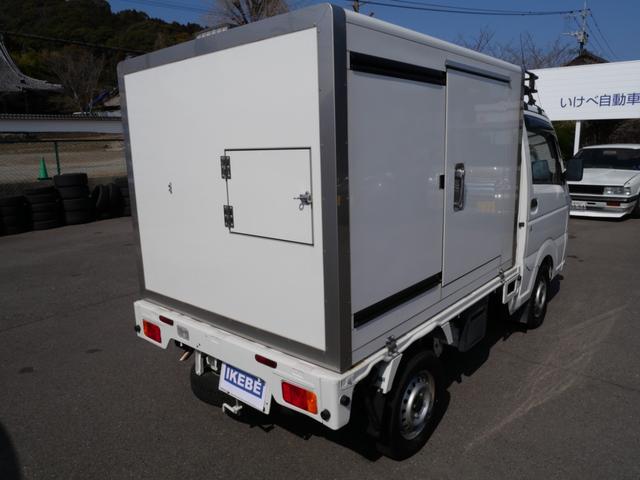 キャリイトラック 移動販売保冷車 エアコン パワーステアリング パワーウィンドウ Wエアバッグ ナビ バックモニター フルセグ キーレスエントリー ドライブレコーダー 拡声器(8枚目)