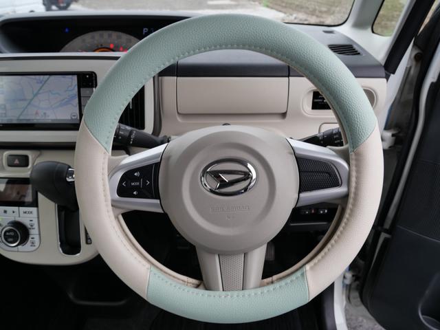 ムーヴキャンバス Ｇメイクアップ　ＳＡＩＩＩ　スマートキー　プッシュスタート　ＥＴＣ　ナビ　フルセグ　バックモニター　トラクションコントロール　レザー調シートカバー　記録簿（11枚目）