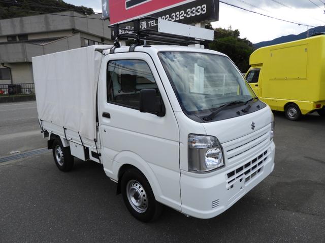 キャリイトラック ＫＣ　両開き幌車・ナビ・ＥＴＣ・バックカメラ・ルーフキャリア（2枚目）