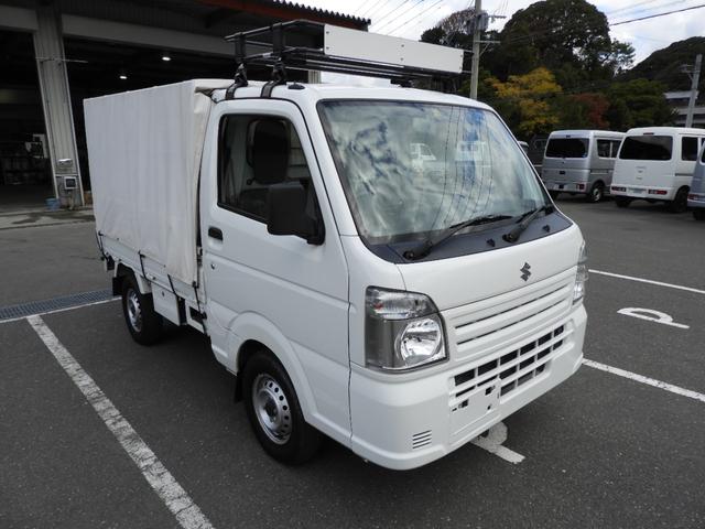 キャリイトラック ＫＣ　両開き幌車・ナビ・ＥＴＣ・バックカメラ・ルーフキャリア（3枚目）