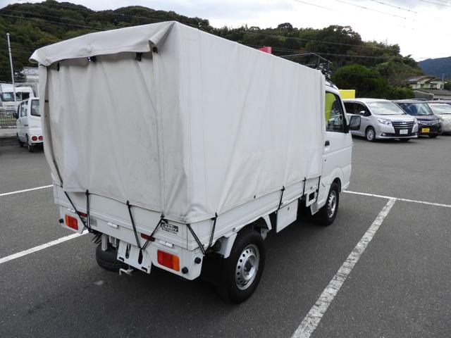 キャリイトラック ＫＣ　両開き幌車・ナビ・ＥＴＣ・バックカメラ・ルーフキャリア（9枚目）