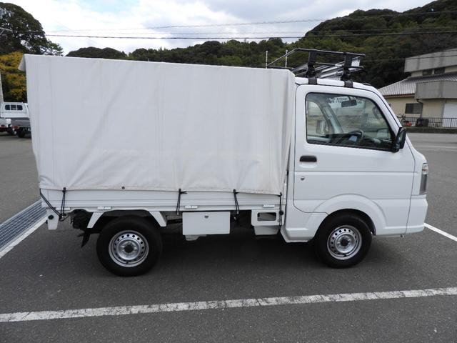 キャリイトラック ＫＣ　両開き幌車・ナビ・ＥＴＣ・バックカメラ・ルーフキャリア（10枚目）