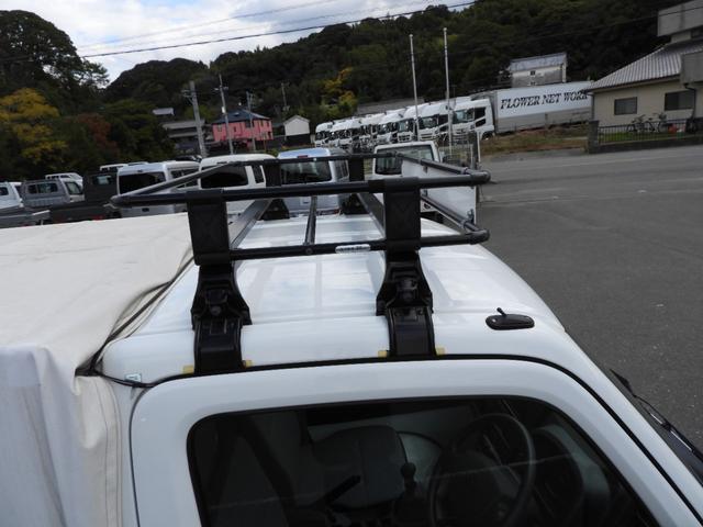 キャリイトラック ＫＣ　両開き幌車・ナビ・ＥＴＣ・バックカメラ・ルーフキャリア（13枚目）