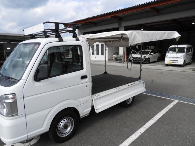 キャリイトラック ＫＣ　両開き幌車・ナビ・ＥＴＣ・バックカメラ・ルーフキャリア（17枚目）
