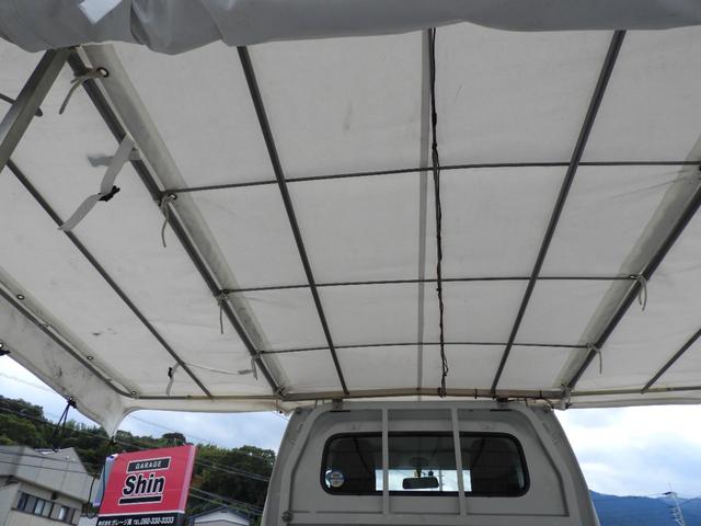 キャリイトラック ＫＣ　両開き幌車・ナビ・ＥＴＣ・バックカメラ・ルーフキャリア（21枚目）