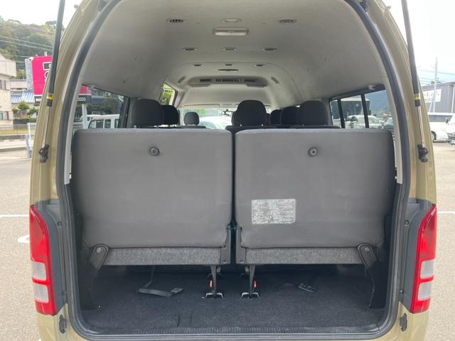 ハイエースコミューター スーパーロングＧＬ　１５人乗り・１０人乗りでも登録可（28枚目）