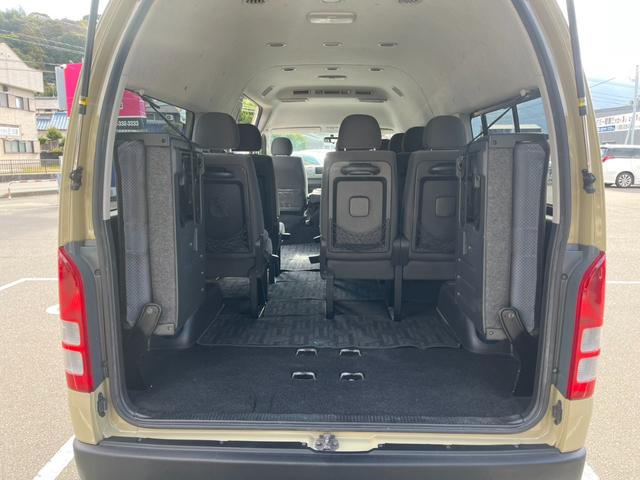 ハイエースコミューター スーパーロングＧＬ　１５人乗り・１０人乗りでも登録可（29枚目）