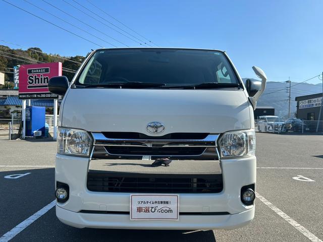 ハイエースバン ロングＤＸ　ＧＬパッケージ　フロントスポイラー☆アルミホイール☆ローダウン（3枚目）