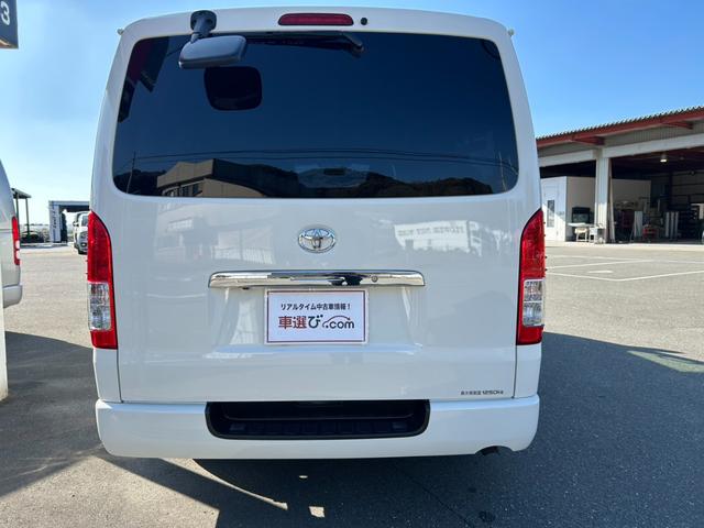 ハイエースバン ロングＤＸ　ＧＬパッケージ　フロントスポイラー☆アルミホイール☆ローダウン（6枚目）