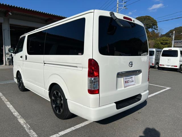 ハイエースバン ロングＤＸ　ＧＬパッケージ　フロントスポイラー☆アルミホイール☆ローダウン（7枚目）