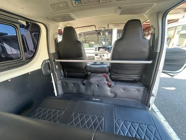ハイエースバン ロングＤＸ　ＧＬパッケージ　フロントスポイラー☆アルミホイール☆ローダウン（12枚目）