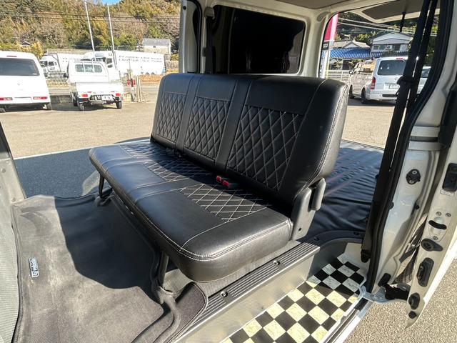 ハイエースバン ロングＤＸ　ＧＬパッケージ　フロントスポイラー☆アルミホイール☆ローダウン（27枚目）