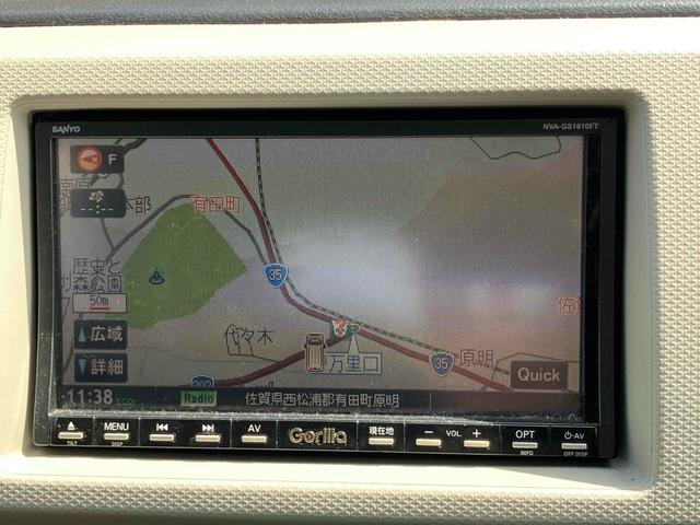 アルト Ｓ　ＥＴＣ　ナビ　ＴＶ　キーレスエントリー　アイドリングストップ　電動格納ミラー　シートヒーター　ＣＶＴ　盗難防止システム　ＡＢＳ　ＥＳＣ　ＣＤ　ＤＶＤ再生　ＵＳＢ　アルミホイール　衝突安全ボディ（4枚目）