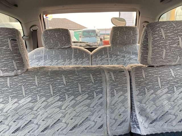 エスティマ Ｖ　パワーウィンドウ　パワーステアリング　サンルーフ　運転席エアバッグ　３列シート　ウォークスルー　フルフラット（40枚目）