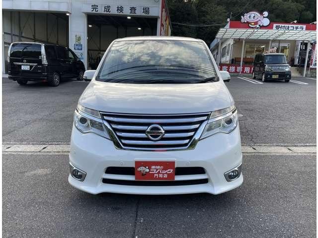 セレナ ハイウェイスター　Ｖセレ＋セーフティＩＩ　ＳＨＶ　メーカーＯＰデカナビ　リヤフリップダウンモニター　両側電動スライドドア　アラウンドビューモニター　クリアランスソナー　ＬＥＤライト（6枚目）