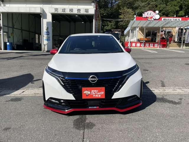 オーラ ニスモ 純正ナビ アラウンドビューモニター エマージェンシーブレーキ スマートミラー 純正前後ドラレコ アイドリングストップ LEDライト(5枚目)