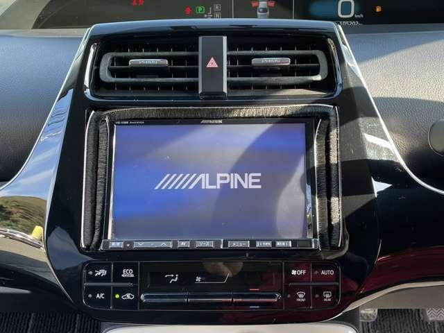 プリウス Ｓツーリングセレクション　アルパインナビ　フルセグＴＶ　バックカメラ　革シート　シートヒーター　スマートキー　プッシュスタート　セキュリティー　アイドリングストップ（35枚目）