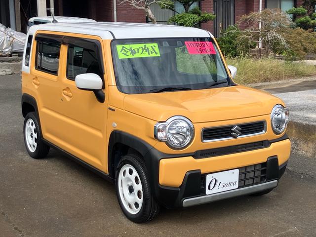 ハスラー ハイブリッドＧ　ナビテレビ　Ｂｌｕｅｔｏｏｔｈ　アイドリングストップ　シートヒーター　スマートキー　プッシュスタート　セキュリティー　クリアランスソナー　オートマチックハイビーム（3枚目）