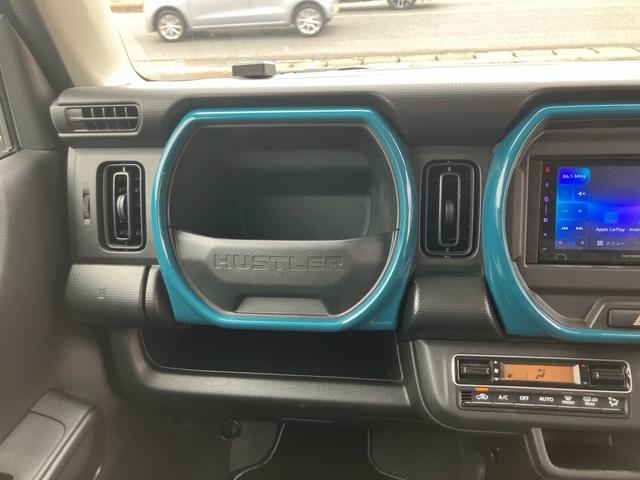 ハスラー ハイブリッドＧ　Ｂｌｕｅｔｏｏｔｈ　スマートキー　プッシュスタート　セキュリティー　アイドリングストップ　クリアランスソナー　オートライト　シートヒーター（24枚目）