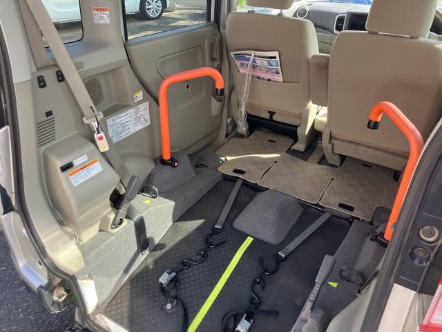 スペーシア Ｇ　車いす移動車　スマートキー　プッシュスタート　セキュリティー　ベンチシート　両側スライドドア　電動格納ミラー（3枚目）