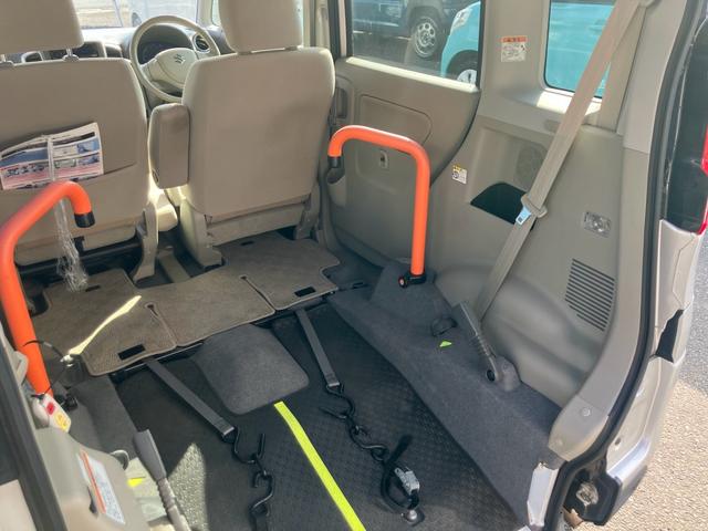 スペーシア Ｇ　車いす移動車　スマートキー　プッシュスタート　セキュリティー　ベンチシート　両側スライドドア　電動格納ミラー（4枚目）