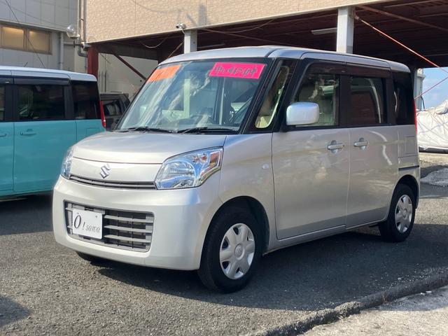 スペーシア Ｇ　車いす移動車　スマートキー　プッシュスタート　セキュリティー　ベンチシート　両側スライドドア　電動格納ミラー（8枚目）